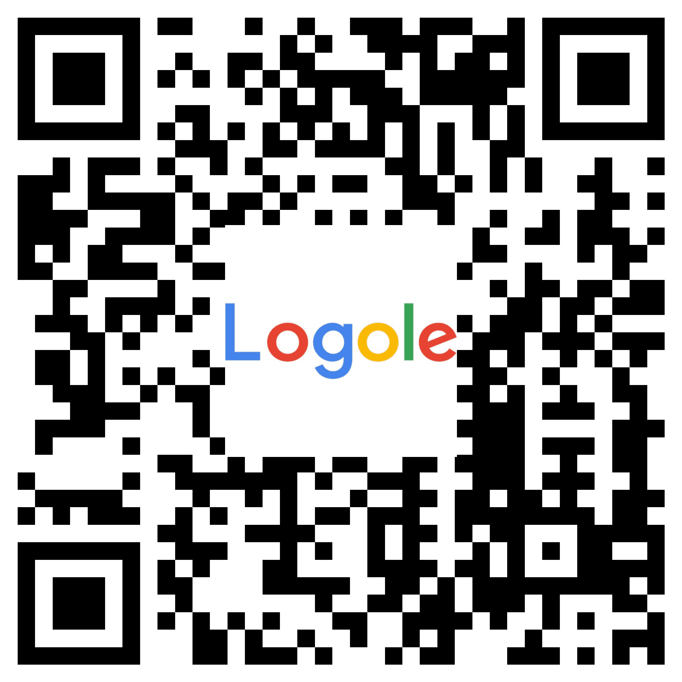 Typical logo-overlay QR for Logo