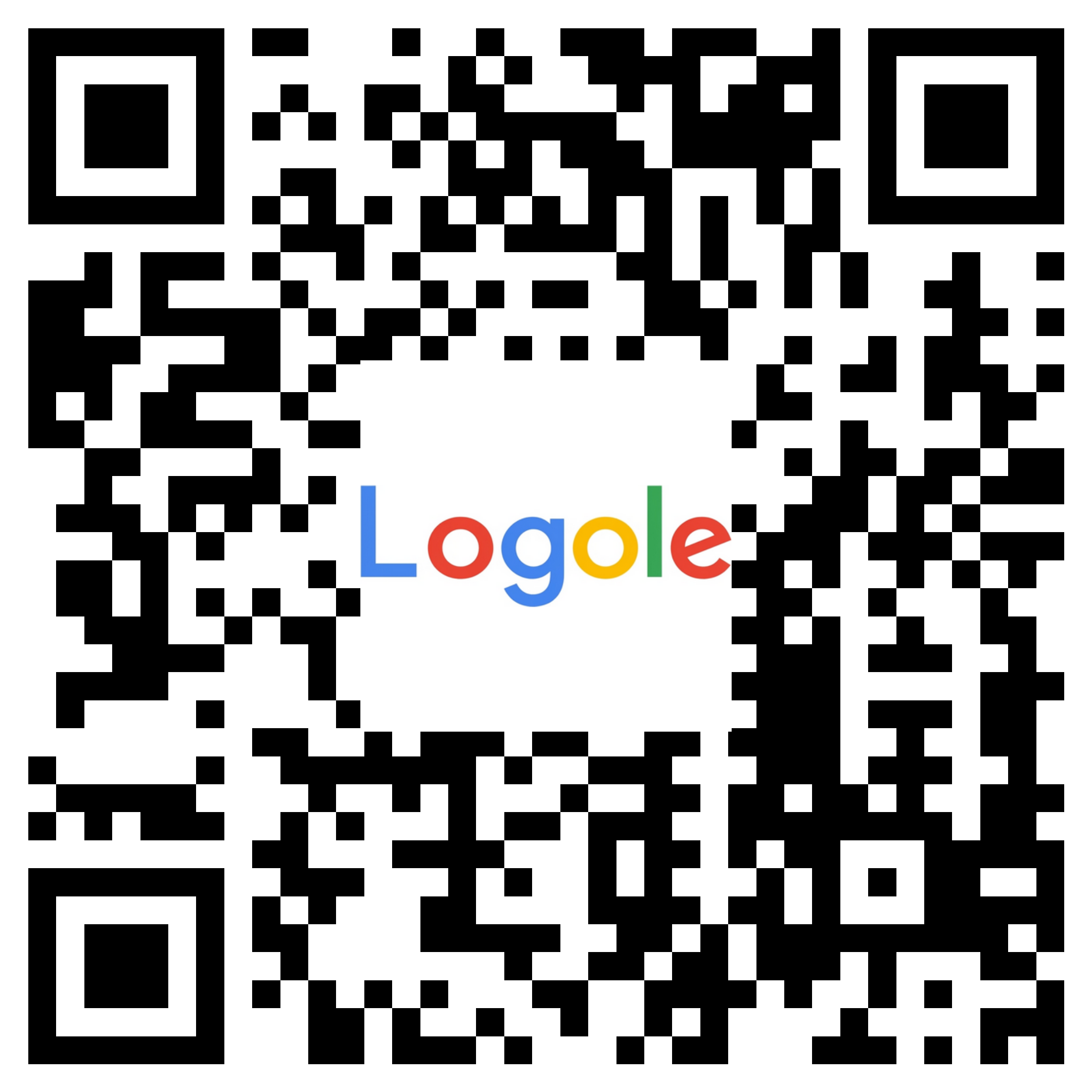 Standard logo-overlay QR